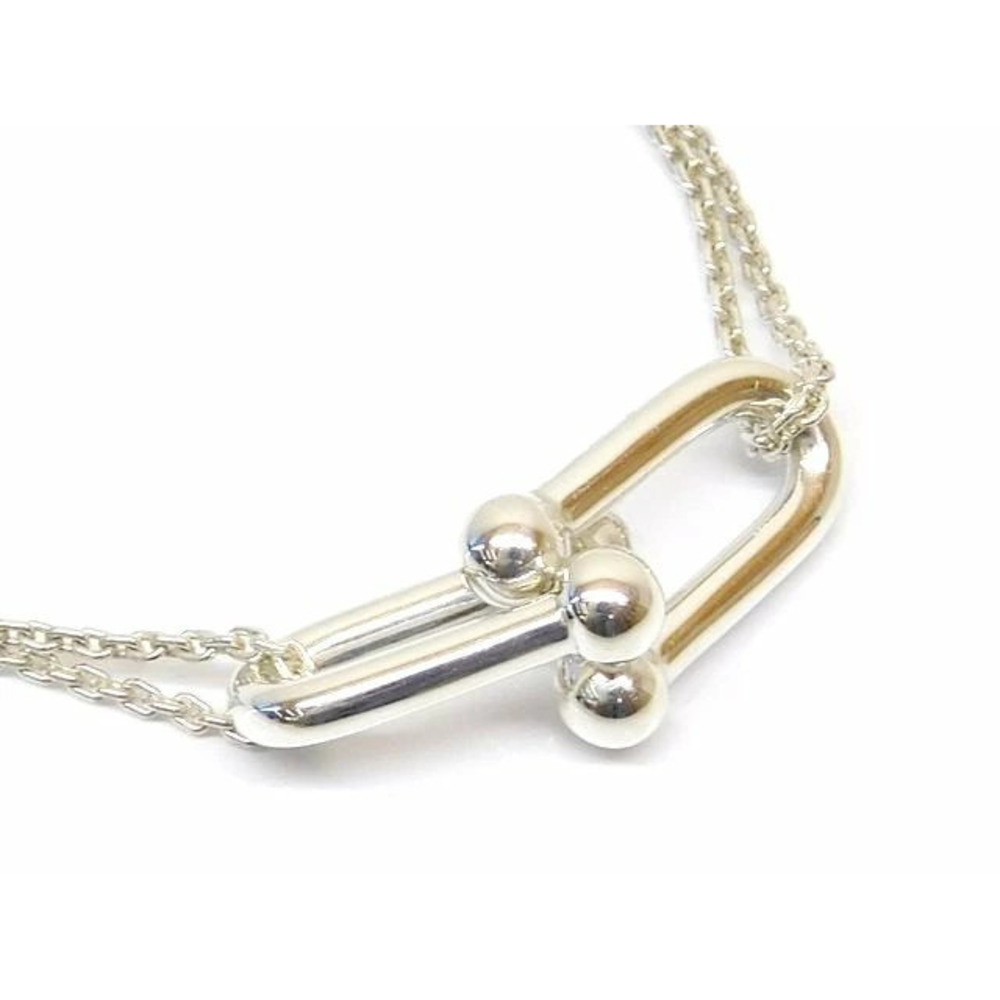 Tiffany Co Double Link Necklace Sterling Silver Choker